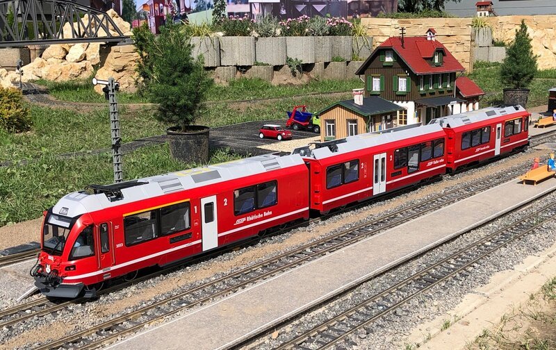 Das Flaggschiff von LGB, der Allegra. – Bild: SWR/​Hagen von Ortloff