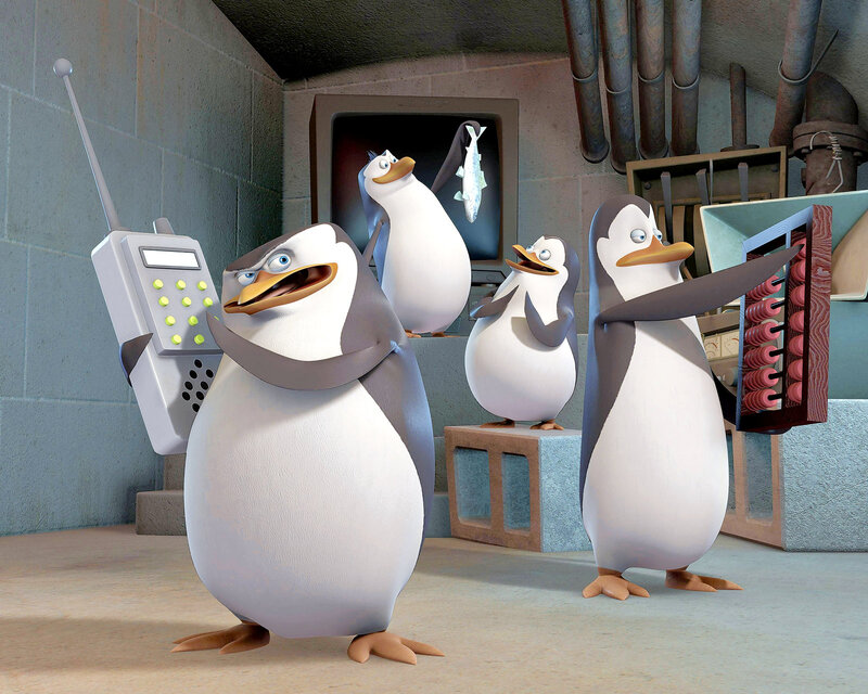 Die Pinguine aus Madagascar – Bild: ASV