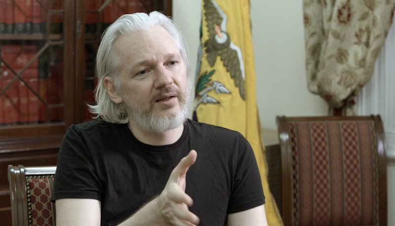 Julian Assange in der Botschaft Equadors in London. – Bild: WDR/Gebrüder Beetz Filmproduktion Julian Assange in der Botschaft Equadors in London. – Bild: WDR/Gebrüder Beetz Filmproduktion