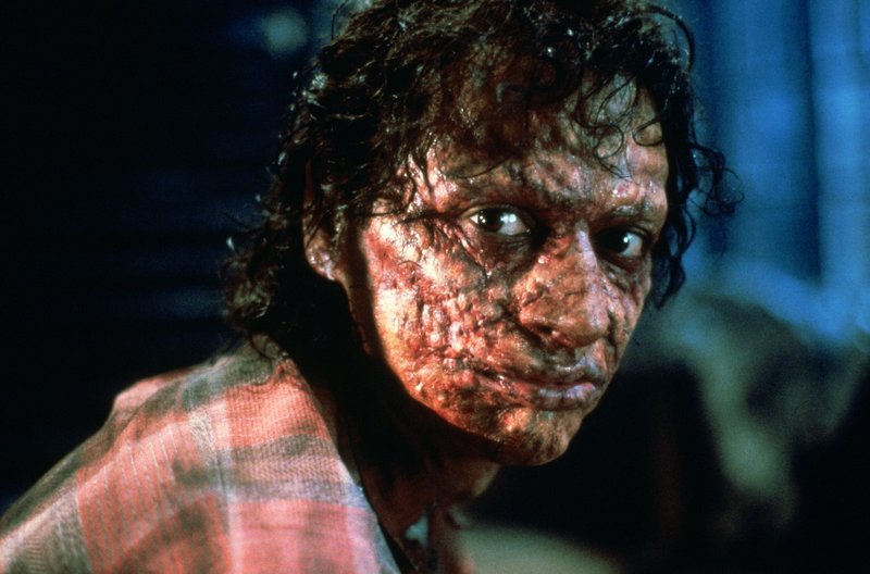 Seth Brundle (Jeff Goldblum) – Bild: 1986 Twentieth Century Fox Film Corporation. All rights reserved. Lizenzbild frei Seth Brundle (Jeff Goldblum) – Bild: 1986 Twentieth Century Fox Film Corporation. All rights reserved. Lizenzbild frei