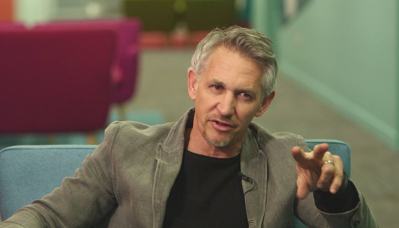 Die Gegner von damals haben ihre ganz eigenen Erinnerungen an die Deutschen im Sommer der Wiedervereinigung: Englands Gary Lineker. – Bild: SWR Die Gegner von damals haben ihre ganz eigenen Erinnerungen an die Deutschen im Sommer der Wiedervereinigung: Englands Gary Lineker. – Bild: SWR
