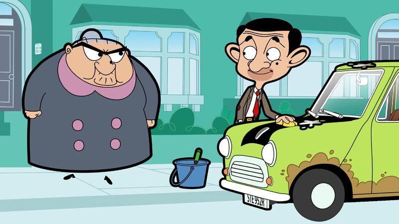 Mr. Bean - Die Cartoon-Serie S04E16b: Die Waschanlage (Car ...