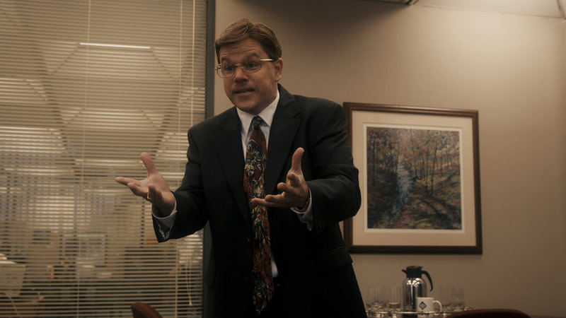 Um für einen Fehler nicht verantwortlich gemacht zu werden, erfindet Mark Whitacre (Matt Damon) eine Verschwörung, in der es um Sabotage und Erpressung durch einen asiatischen Wettbewerber geht. Doch schon bald hat das eingeschaltete FBI das Problem, dass ihr Hauptzeuge und Informant selbst Dreck am Stecken hat ... – Bild: ProSieben Media AG © Warner Bros. Pictures Um für einen Fehler nicht verantwortlich gemacht zu werden, erfindet Mark Whitacre (Matt Damon) eine Verschwörung, in der es um Sabotage und Erpressung durch einen asiatischen Wettbewerber geht. Doch schon bald hat das eingeschaltete FBI das Problem, dass ihr Hauptzeuge und Informant selbst Dreck am Stecken hat ... – Bild: ProSieben Media AG © Warner Bros. Pictures