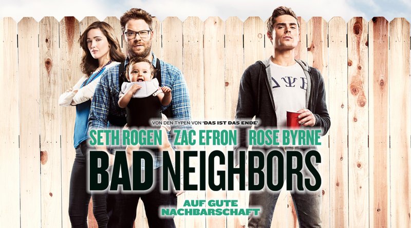 Bad Neighbors – Plakat – Bild: Puls 4 Bad Neighbors – Plakat – Bild: Puls 4
