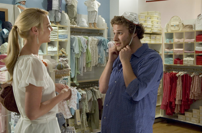 Das ungleiche Paar, Alison und Ben (v.l.n.r.: Katherine Heigl, Seth Rogen), ist auf der Suche nach Utensilien für ihr ungeborenes Baby. Nur leider sind sie meist nicht einer Meinung ... – Bild: Puls 4 Das ungleiche Paar, Alison und Ben (v.l.n.r.: Katherine Heigl, Seth Rogen), ist auf der Suche nach Utensilien für ihr ungeborenes Baby. Nur leider sind sie meist nicht einer Meinung ... – Bild: Puls 4