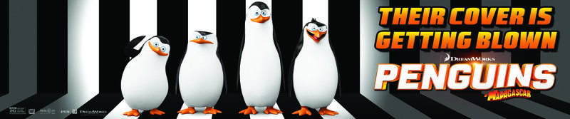 Penguins of Madagascar - Plakatmotiv – Bild: Puls 4 Penguins of Madagascar - Plakatmotiv – Bild: Puls 4