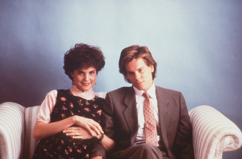 Während sich Kristy (Elizabeth McGovern) auf das Baby freut, fühlt sich Jake (Kevin Bacon) völlig überfordert und eingeengt … – Bild: ProSieben Media AG © Paramount Pictures Während sich Kristy (Elizabeth McGovern) auf das Baby freut, fühlt sich Jake (Kevin Bacon) völlig überfordert und eingeengt … – Bild: ProSieben Media AG © Paramount Pictures