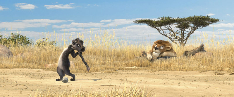 Als richtiges Team machen sich das Erdmännchen Billy (l.) und der Löwe Sokrates (r.) auf die Suche nach Wasser und entdecken Erschreckendes ... – Bild: Puls 8 Als richtiges Team machen sich das Erdmännchen Billy (l.) und der Löwe Sokrates (r.) auf die Suche nach Wasser und entdecken Erschreckendes ... – Bild: Puls 8