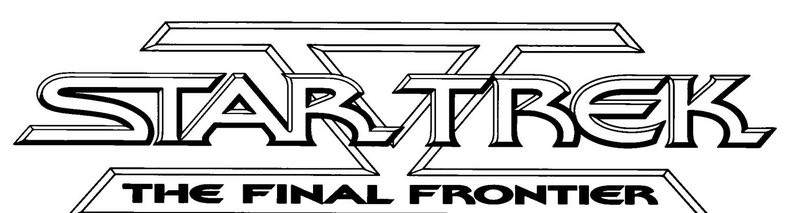 Star Trek V - The Final Frontier - Logo – Bild: 2003 By Paramount Pictures All Rights Reserved Lizenzbild frei Star Trek V - The Final Frontier - Logo – Bild: 2003 By Paramount Pictures All Rights Reserved Lizenzbild frei