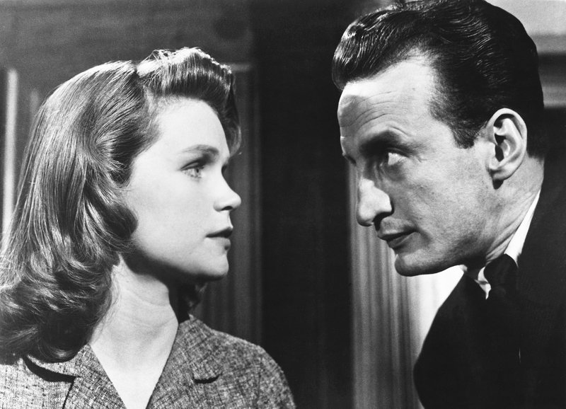 Das Opfer zum Täter gemacht: Lee Remick als Laura Manion, George C. Scott als Claude Dancer – Bild: SRF/​1959, renewed 1987 Otto Preminger Films, Ltd.