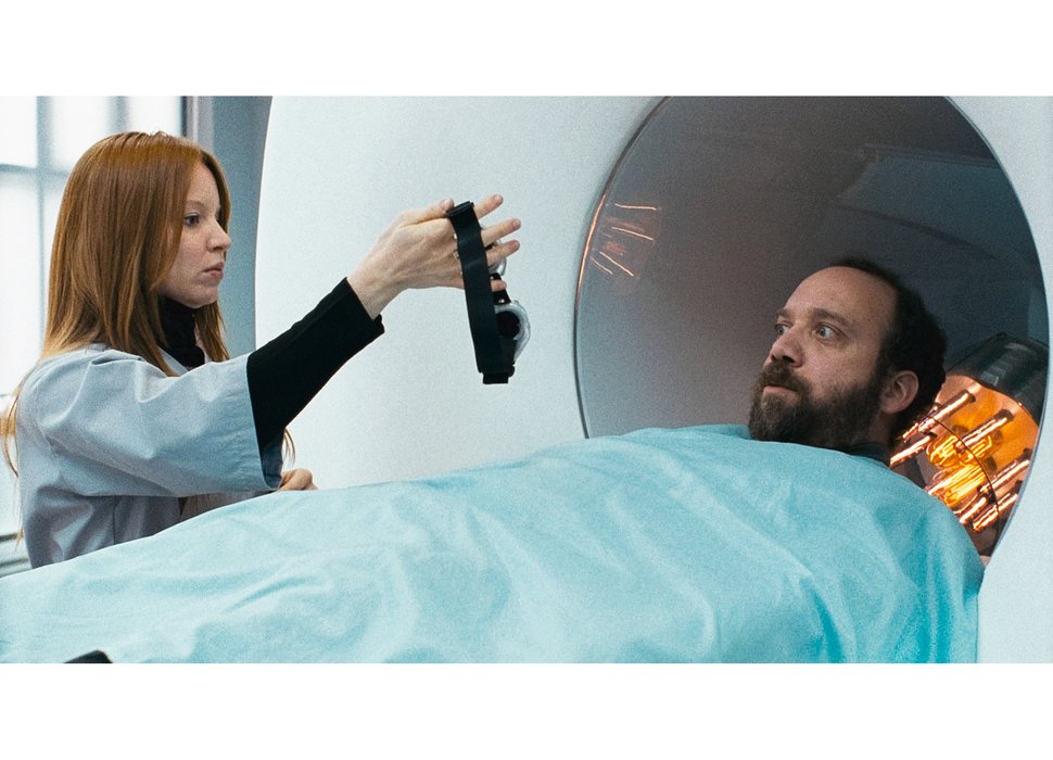 Dubiose Wissenschaft: Lauren Ambrose als Stephanie, Paul Giamatti als Paul Giamatti – Bild: SRF / Monopole Pathé Films