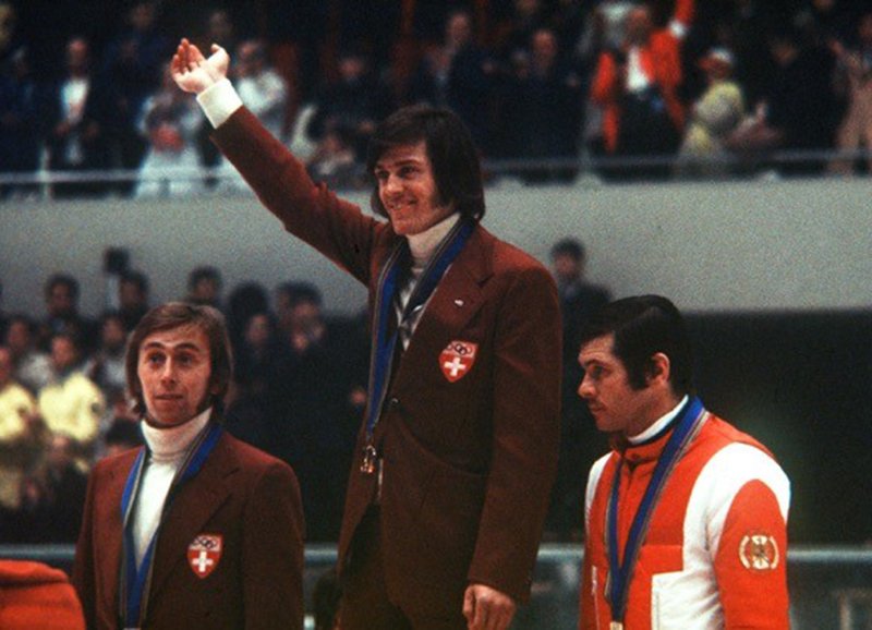 Russi und Collombin, Sapporo 1972 – Bild: SRF Russi und Collombin, Sapporo 1972 – Bild: SRF