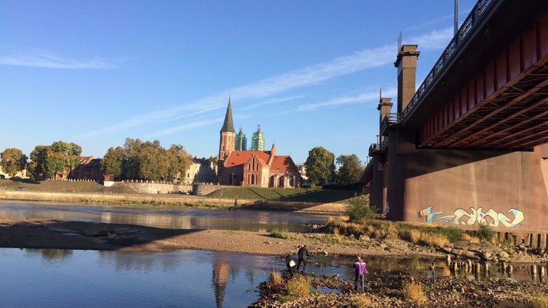 Die Memel – Stiller Fluss mit bewegter Geschichte Die Memel in Kaunas – Bild: SRF1