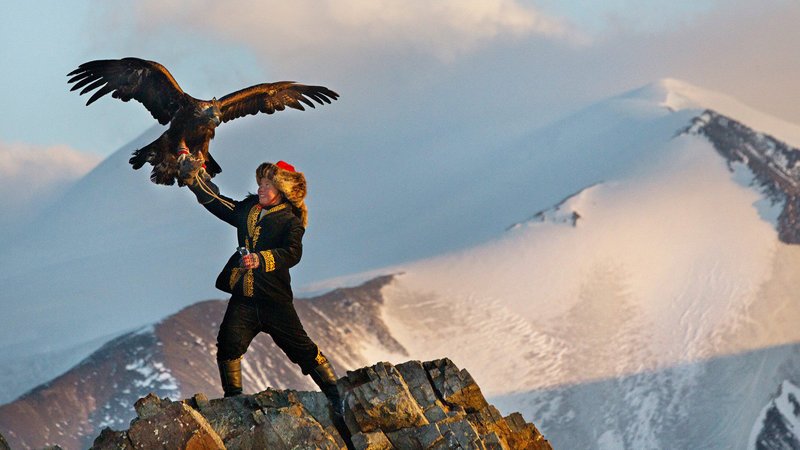 The Eagle Huntress – Die Adler-Jägerin Aisholpan möchte Adler-Jägerin werden – Bild: SRF1