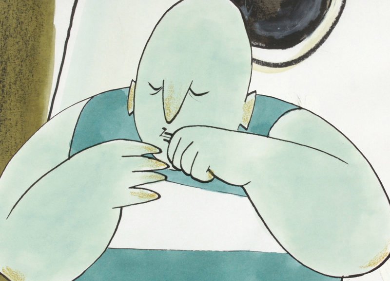 Versunken ins Maultrommelspiel – Bild: SRF/​Luzern Art & Design