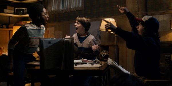 Noah Schnapp, Gaten Matarazzo, Caleb McLaughlin – Bild: Courtesy of Netflix