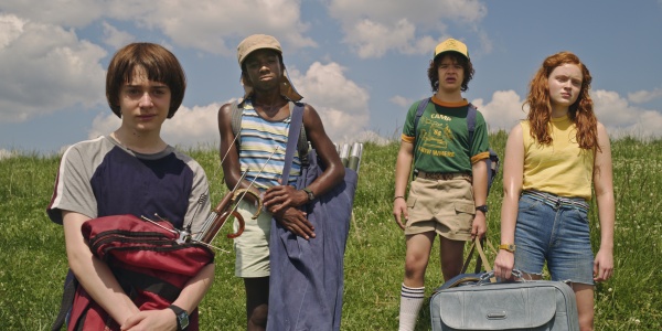Noah Schnapp, Caleb McLaughlin, Gaten Matarazzo, Sadie Sink – Bild: Netflix
