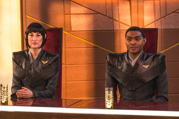 Tritt das Volk von Ni’Var in die Föderation ein? – Bild: Michael Gibson /​ Paramount+