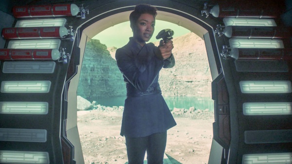 Michael Burnham erfährt eine unheimliche Begegnung – Bild: CBS