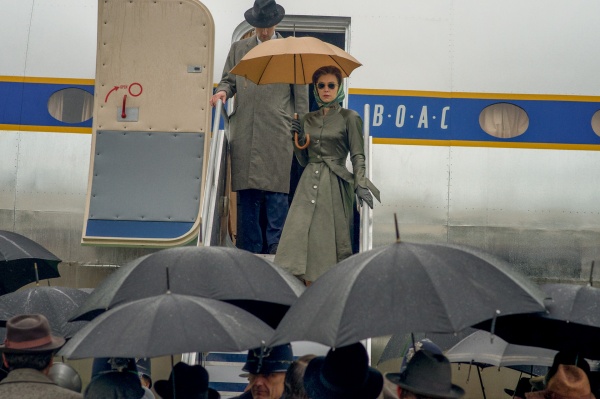 Welch trostloser Empfang für Prinzessin Margaret! – Bild: Alex Bailey /​ Netflix