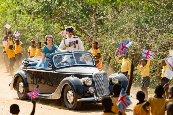 Prinzessin Elisabeth und Philip bereisen das Commonwealth – Bild: Alex Bailey /​ Netflix