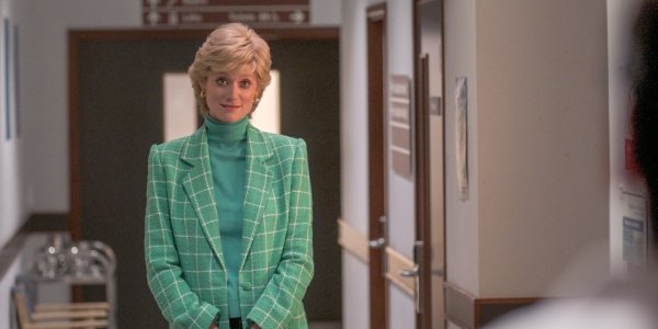Prinzessin Diana (Elizabeth Debicki) sucht Liebe – Bild: Netflix