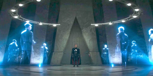 Der Schattenrat plant, die Mandalorianer zu vernichten – Bild: Lucasfilm Ltd. /​ Disney+