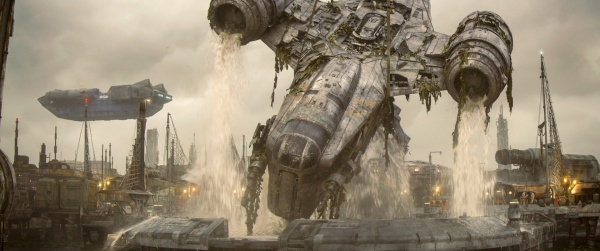 Selten begegnen Raumschiffe großen Mengen an Wasser und Meerespflanzen – Bild: Lucasfilm Ltd. /​ Disney+