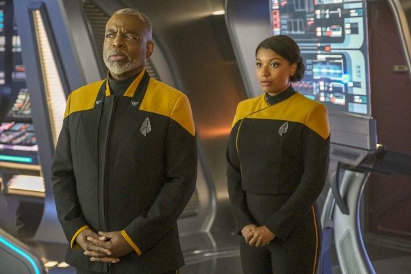 Alandra La Forge (Mica Burton) tritt in Fußstapfen vom Vater – Bild: Trae Patton /​ Paramount+