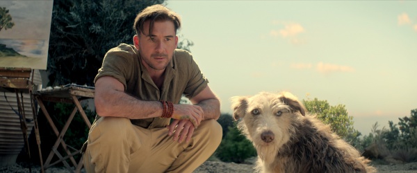 Destruction (Barry Sloane) und sein sprechender Hund Barnabas haben sich zurückgezogen – Bild: Courtesy of Netflix