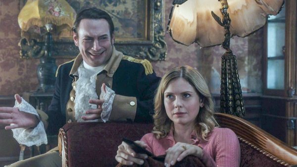 Isaac (Brandon Scott Jones) nervt Samantha (Rose McIver) – Bild: Best Possible Screen Grab /​ CBS