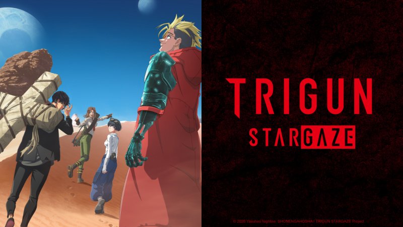 Bild: 2026 Yasuhiro Nightow, SHONENGAHOSHA /​ Trigun Stargaze Project
