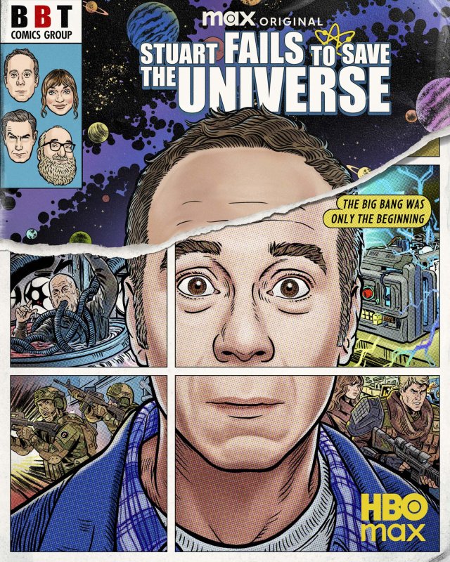 Sprunghafte Universen verwirren Stuart (Kevin Sussman) – Bild: HBO Max