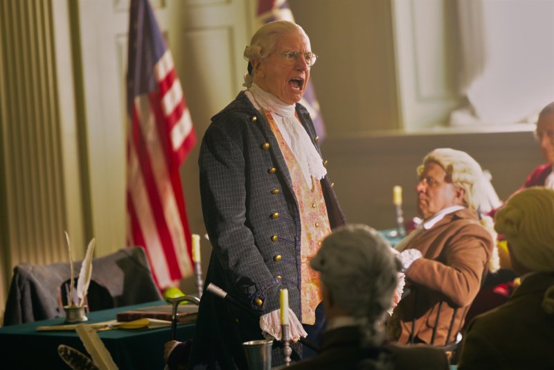 Ein Gründervater (Larry David) kämpft für seine Ideen – Bild: John Johnson /​ HBO