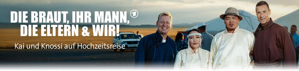 Die Braut, ihr Mann, die Eltern & Wir! Kai und Knossi auf Hochzeitsreise Die Braut, ihr Mann, die Eltern & Wir! Kai und Knossi auf Hochzeitsreise
