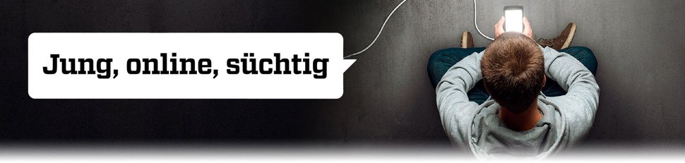 Jung, online, süchtig