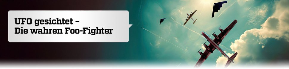 UFO gesichtet – Die wahren Foo-Fighter
