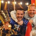 Stefan Raab punktet mit "Autoball-WM" – Giovanni Zarrella siegt für Italien – Bild: ProSieben/Willi Weber Stefan Raab punktet mit "Autoball-WM" – Giovanni Zarrella siegt für Italien – Bild: ProSieben/Willi Weber