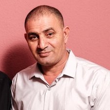 Bassam Aramin – Bild: taz /​ Wolfgang Borrs