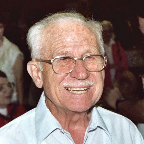 Clarence Nash – Bild: photo by Alan Light, Clarence Nash San Diego Comic Con 1982 crop, CC BY 2.0