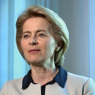 Ursula von der Leyen – Bild: ZDF und Printout aus Archivmaterial