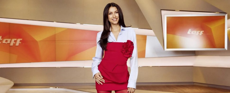 13 Jahre lang präsentierte Rebecca Mir für ProSieben „taff“ – Bild: ProSieben/Marina Geckeler