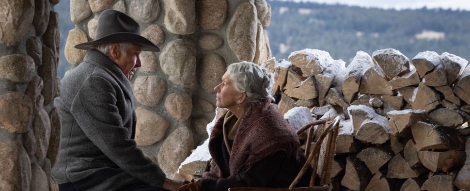 „1923“: Harrison Ford (l.) und Helen Mirren (r.) sind mit neuen Folgen zurück – Bild: Paramount+