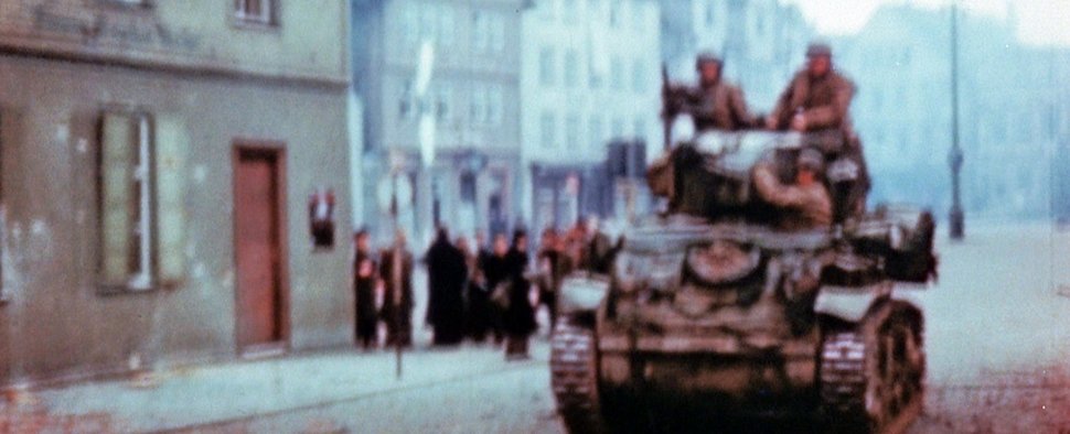 „1945 – 12 Städte, 12 Schicksale“: Szene aus Bad Hersfeld – Bild: Spiegel TV / VOX