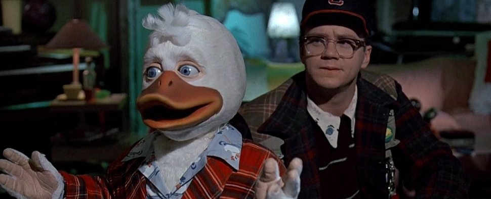 Findet doch kein animiertes Zuhause bei Hulu: „Howard the Duck“, hier in der Kinofassung von 1986 – Bild: Lucasfilm Ltd.