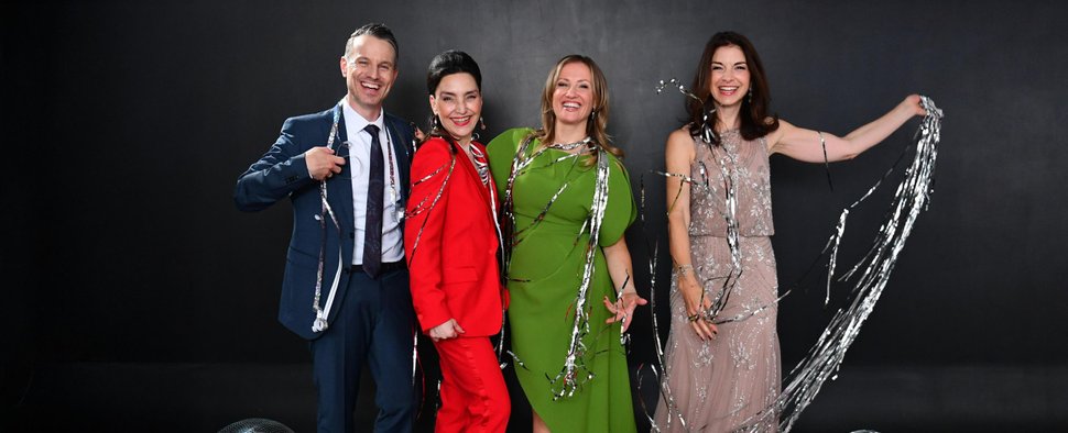 (v. l.) Marc Dumitru, Tatjana Clasing, Ania Niedieck und Bianca Hein – Bild: RTL/Julia Feldhagen