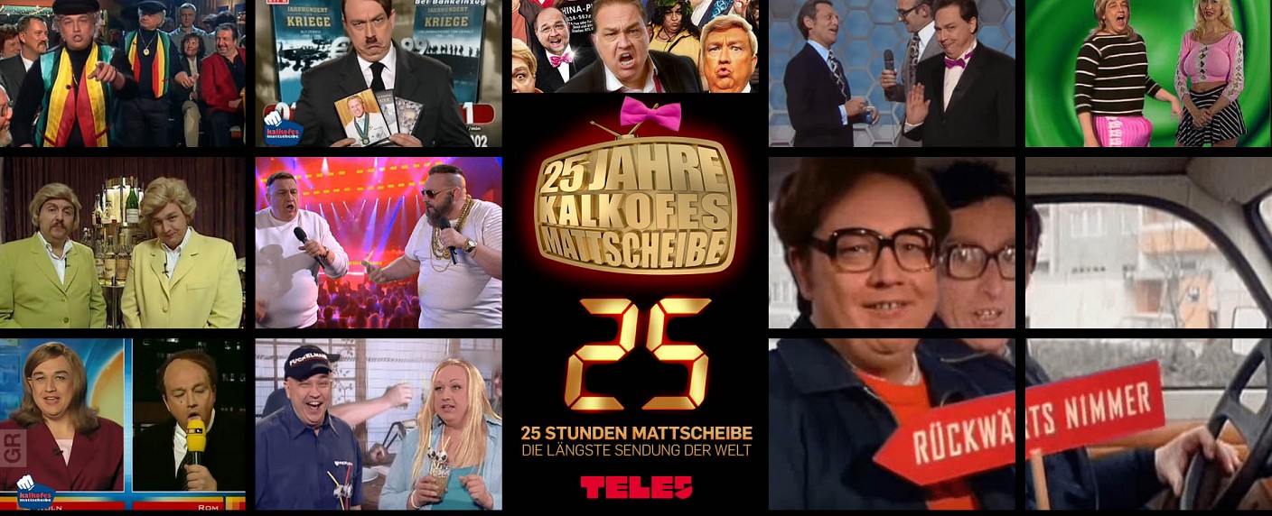 Happy Birthday, „Kalkofes Mattscheibe“! – Mediensatire feiert 25. Geburtstag – Bild: Tele 5
