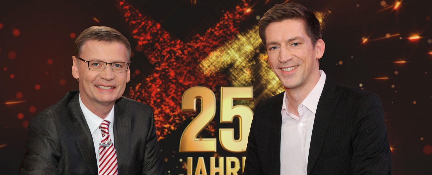 RTL feiert 25 Jahre „stern TV“ mit Günther Jauch und Steffen Hallaschka – Jubiläumssendung am 1. April – Bild: RTL/​Stefan Gregorowius