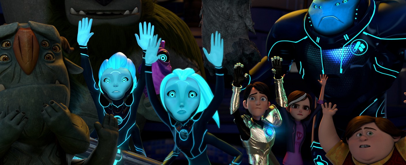 „3 von oben“: Trailer zu Netflix’ neuer Animationsserie aus Arcadia – Frische Geschichten aus Guillermo del Toros Animationsuniversum – Bild: Netflix