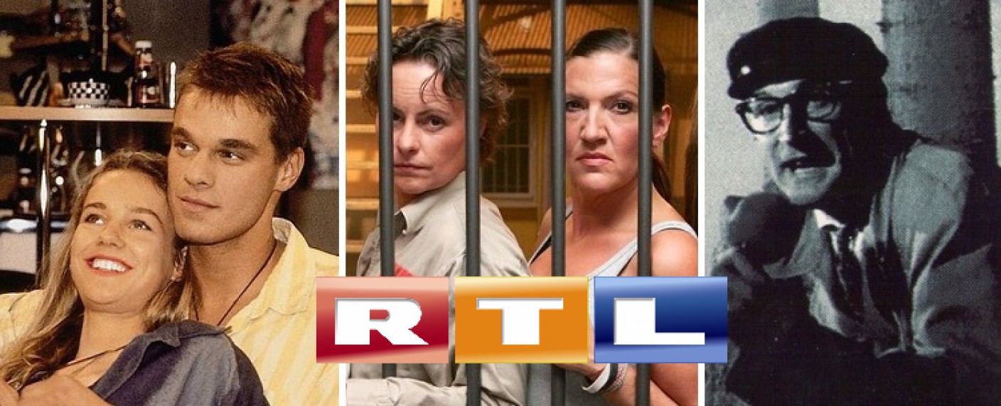 40 Jahre RTL: Aufwachsen zwischen Schenkelklopfern und Soapintrigen – In guten wie in schlechten Zeiten mit Otto im Frauenknast – Bild: RTL/​Universum Film/​Edel Music & Entertainment GmbH/​Collage by TV Wunschliste
